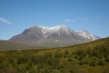 Blick zurück auf das imposante Akkamassiv