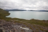 Steiler und mühevoller Abstieg bis zum See