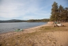 Startpunkt am See Badje Måsskejávrre unterhalb der Ábbmo Stromschnellen
