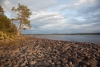 Traumhafte Abendstimmung am See Bajjesavvun