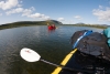 Traumhaftes Paddeln am See Tsåhka