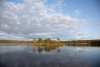 Wundervolle Abendstimmung an einem kleinen See