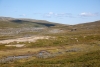 Die Hütte Hurvejåkka ist endlich in Sicht